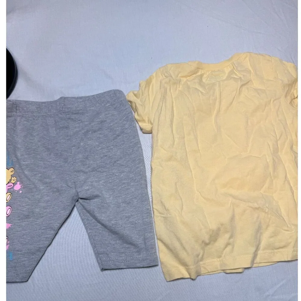 OshKosh Tee & Bike Shorts – Lot of 2 –Girls  Size 4